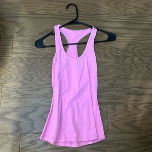 pink Lululemon tank